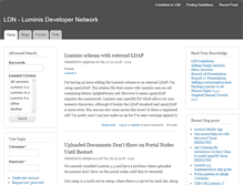 Tablet Screenshot of lumdev.net